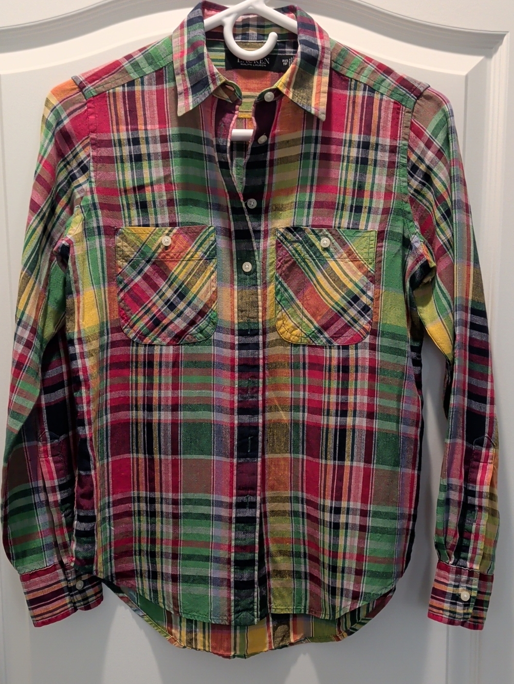 Lauren Ralph Lauren Multicolor Plaid Button-Down Shirt